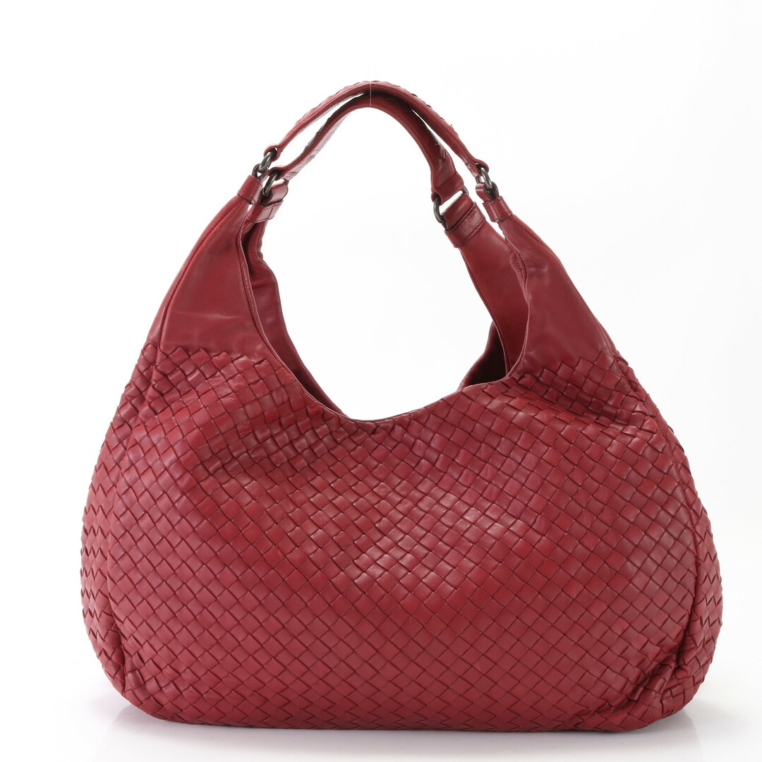 Bottega Veneta(ボッテガヴェネタ)の美品 ボッテガヴェネタ イントレチャート 編み込み ホーボー 型 レザー トート バッグ 肩掛け ショルダー ハンド レディース YYE V10-4 レディースのバッグ(トートバッグ)の商品写真