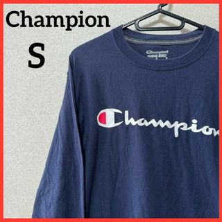 Champion - 【希少】Champion 長袖Tシャツ プリントTシャツ ワンポイント 刺繍ロゴ