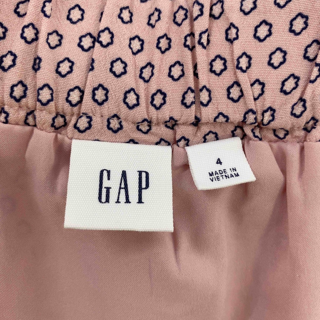 GAP(ギャップ)のGAP ギャップ レディース ノースリーブワンピースキャミワンピース ひざ丈 ピンク 花柄 tk レディースのワンピース(ひざ丈ワンピース)の商品写真