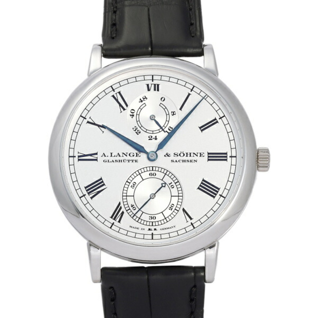 A. Lange & Söhne（A. Lange & Sohne）(ランゲアンドゾーネ)のランゲゾーネ A.LANGE  SOHNE ランゲマティック 世界限定100本 304.049 ホワイトローマ文字盤 中古 腕時計 メンズ メンズの時計(腕時計(アナログ))の商品写真