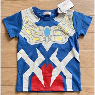 バンダイ(BANDAI)のウルトラマン　Tシャツ　ゼロ　なりきり　110㎝  半袖　クーポン消化　匿名発送(Tシャツ/カットソー)