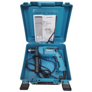 マキタ(Makita)のmakita マキタ 16mm 震動ドリル HP1640FK 稼働品 ケース付 マキタブルー ドリル 工具 【美品】 22404K34(その他)