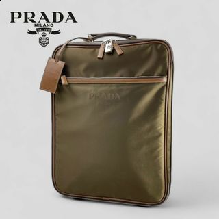 PRADA - ■PRADA■ トライアングルロゴ 2輪 キャリーケース 1-3泊 機内OK