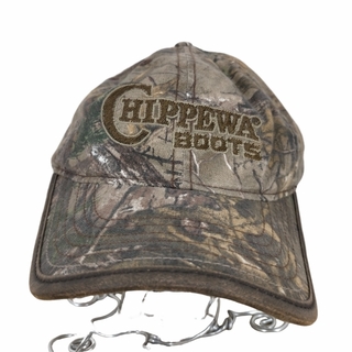 CHIPPEWA - CHIPPEWA(チペワ) リアルツリー柄ロゴ刺繍キャップ メンズ 帽子