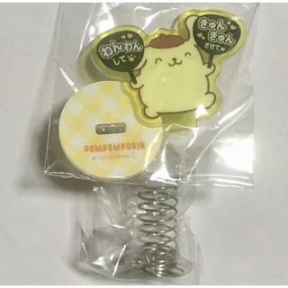 サンリオ(サンリオ)のサンリオ💛ポムポムプリン💛推し活うちわ💛ぽよよんアクリルフィギュア💛(キャラクターグッズ)