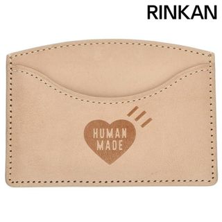 ヒューマンメイド(HUMAN MADE)のヒューマンメイド ハートロゴレザーカードケース メンズ(名刺入れ/定期入れ)