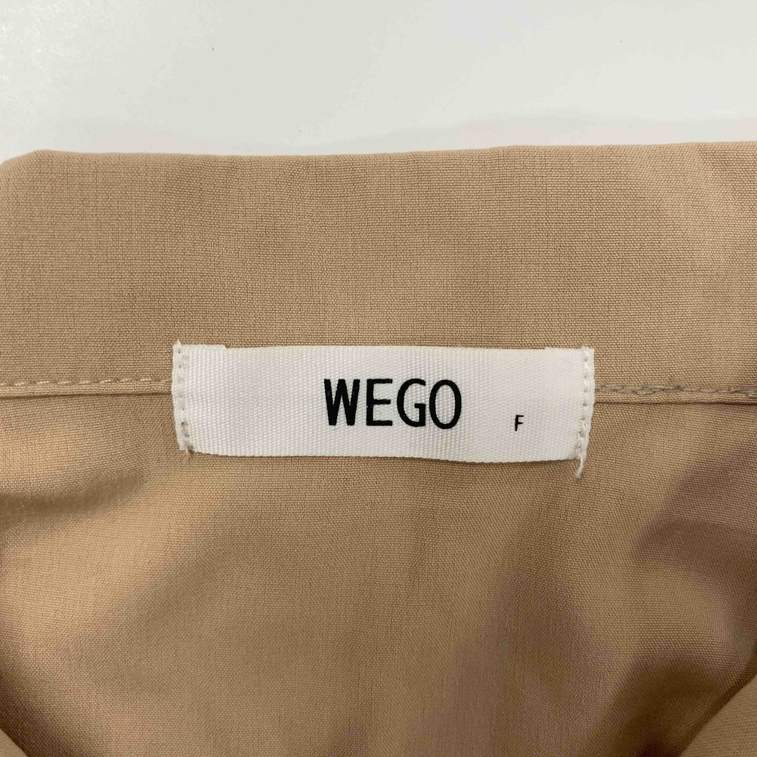 WEGO(ウィゴー)のWEGO ウィゴー レディース 長袖シャツ/ブラウス ベージュ tk レディースのトップス(シャツ/ブラウス(長袖/七分))の商品写真