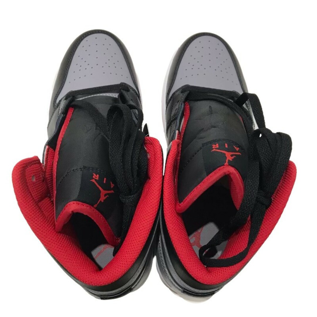 NIKE(ナイキ)のNIKE ナイキ スニーカー Air Jordan 1 Mid エアジョーダン1 ミッド ブラック × セメントグレー DQ8426-006 27cm タグ付き 【新品】 22404K20 メンズの靴/シューズ(スニーカー)の商品写真