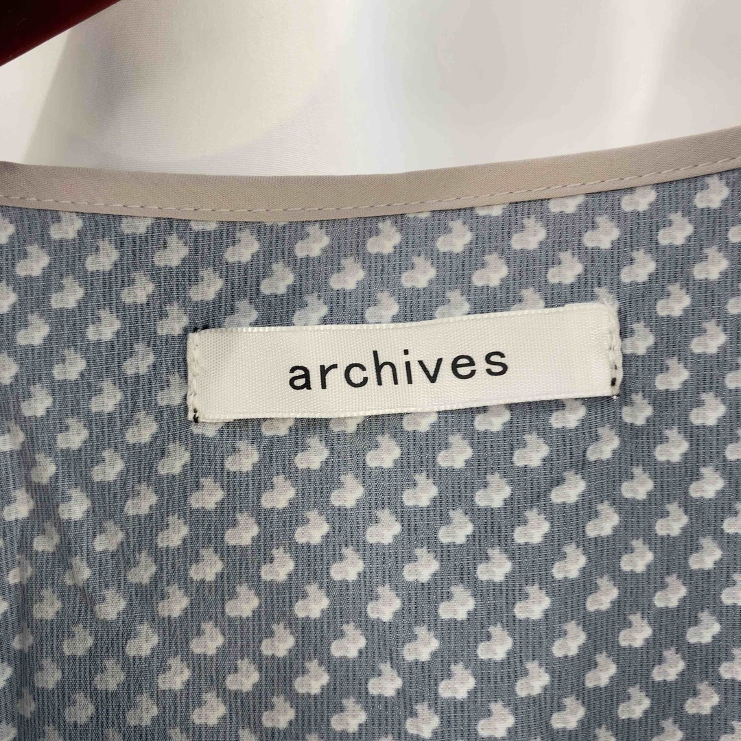 archives(アルシーヴ)のarchives アルシーヴ レディース 長袖ロングワンピース ブラック tk レディースのワンピース(ロングワンピース/マキシワンピース)の商品写真