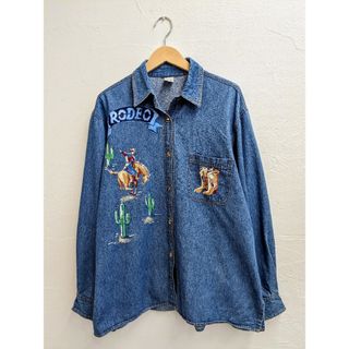 ビームス(BEAMS)のMADE IN USA RODEO PAINTED DENIM SHIRT(シャツ)