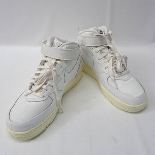 ナイキ(NIKE)のナイキ スニーカー Nike WMNS Air Force 1 '07 Mid LX ""Summit White"" DZ4866-121 27.0cm Ft1160841 中古(スニーカー)