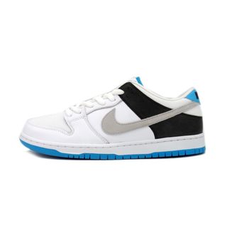 ナイキ(NIKE)のナイキ NIKE ■ 【 SB DUNK LOW LASER BLUE BQ6817 101 】 エスビー ダンク ロー レーサー ブルー スニーカー f21531(スニーカー)