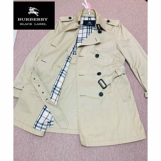 BURBERRY BLACKLABEL ノバチェック トレンチコート M 日本製