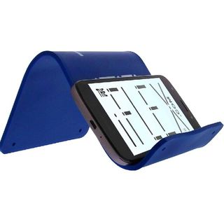 iFLEX スマホスタンド タブレット 変形自在 シリコン製 クラシックブルー
