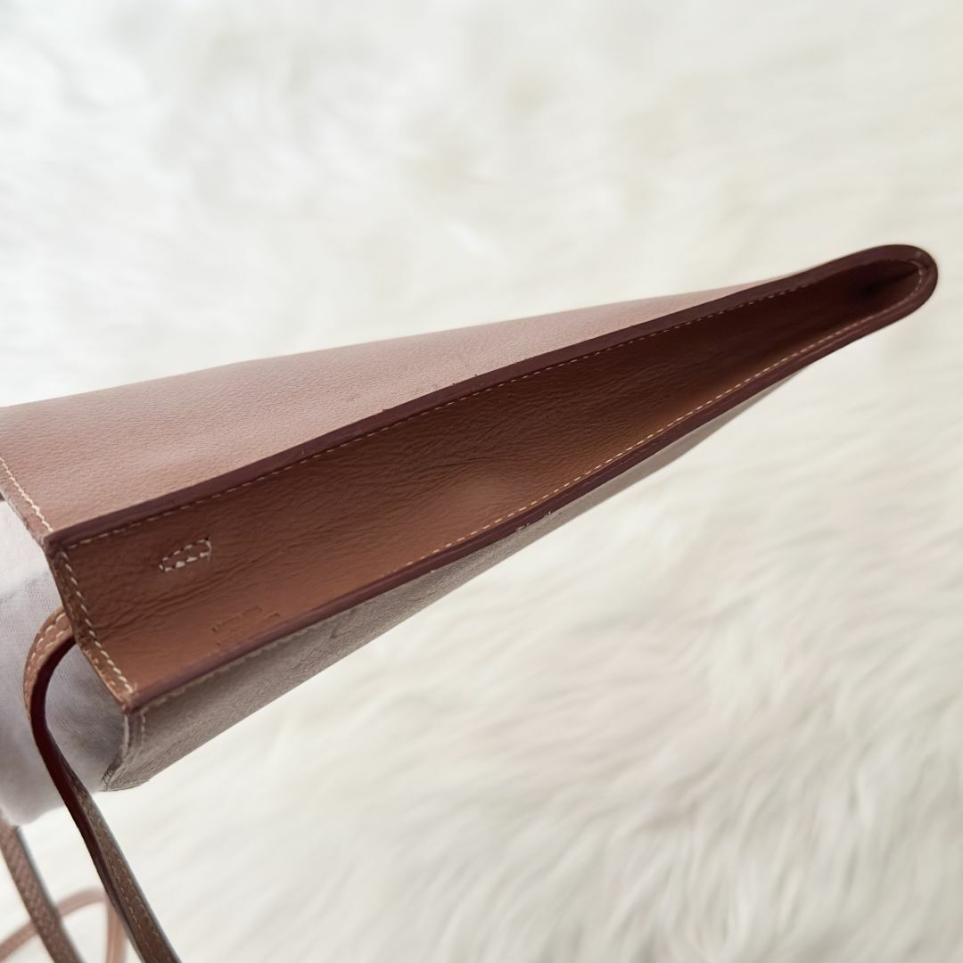 【極美品】HERMES エルメス オニメトゥ ブラウン 【極美品】HERMES エルメス オニメトゥ ブラウン