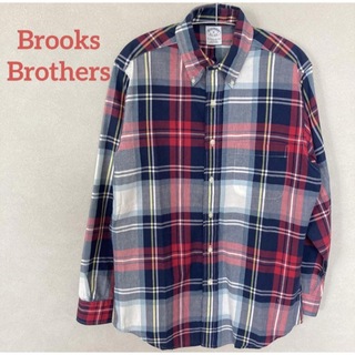 ブルックスブラザース(Brooks Brothers)のBrooks Brothrs ブルックスブラザース チェック ボタンダウンシャツ(シャツ)
