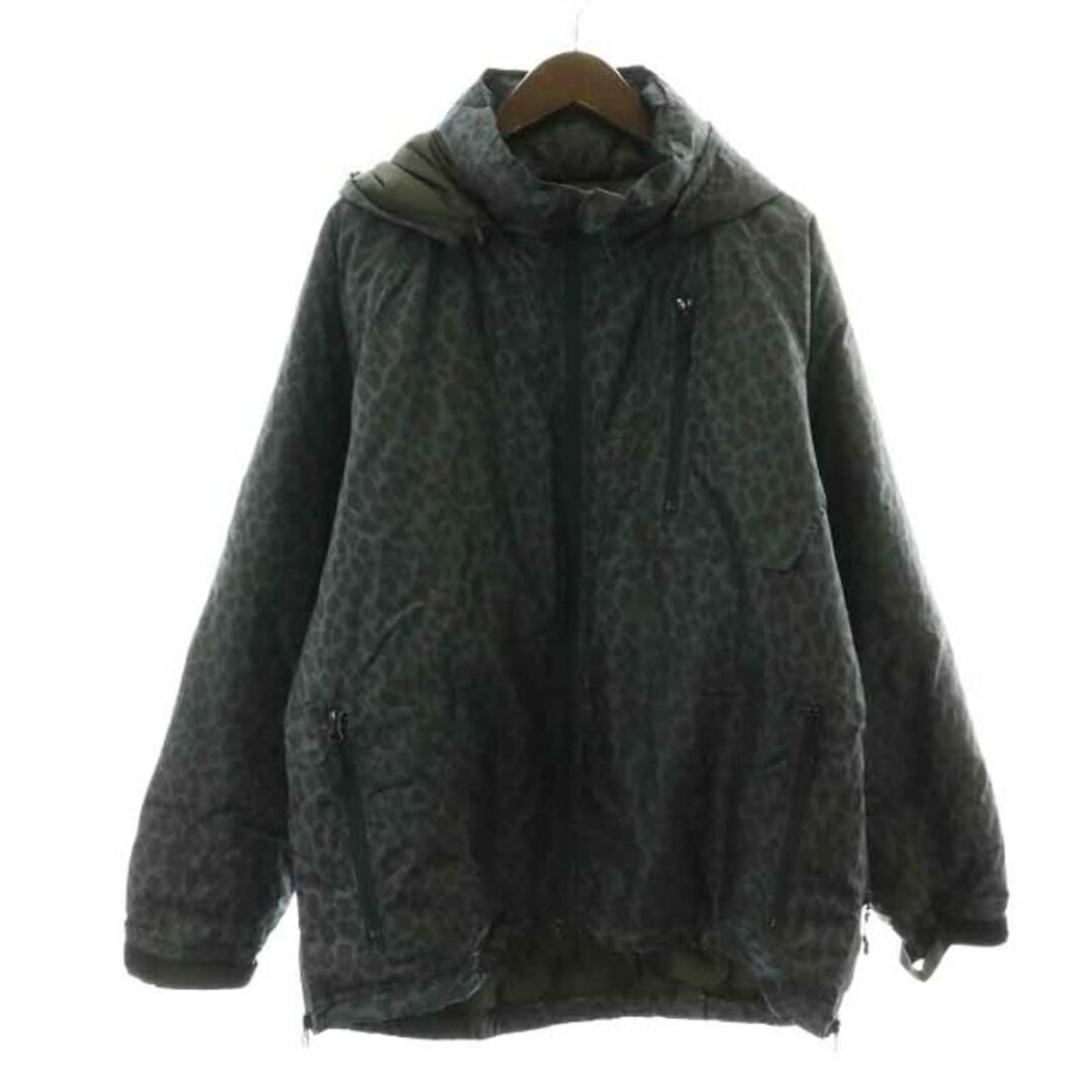 Needles(ニードルス)のNeedles Down Jacket ダウンジャケット S グレー 黒 茶 メンズのジャケット/アウター(ダウンジャケット)の商品写真