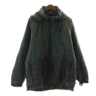 Needles Down Jacket ダウンジャケット S グレー 黒 茶