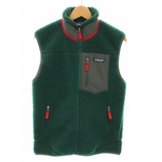 パタゴニア(patagonia)のPatagonia Classic Retro-x Vest 前開き S 緑(ベスト)