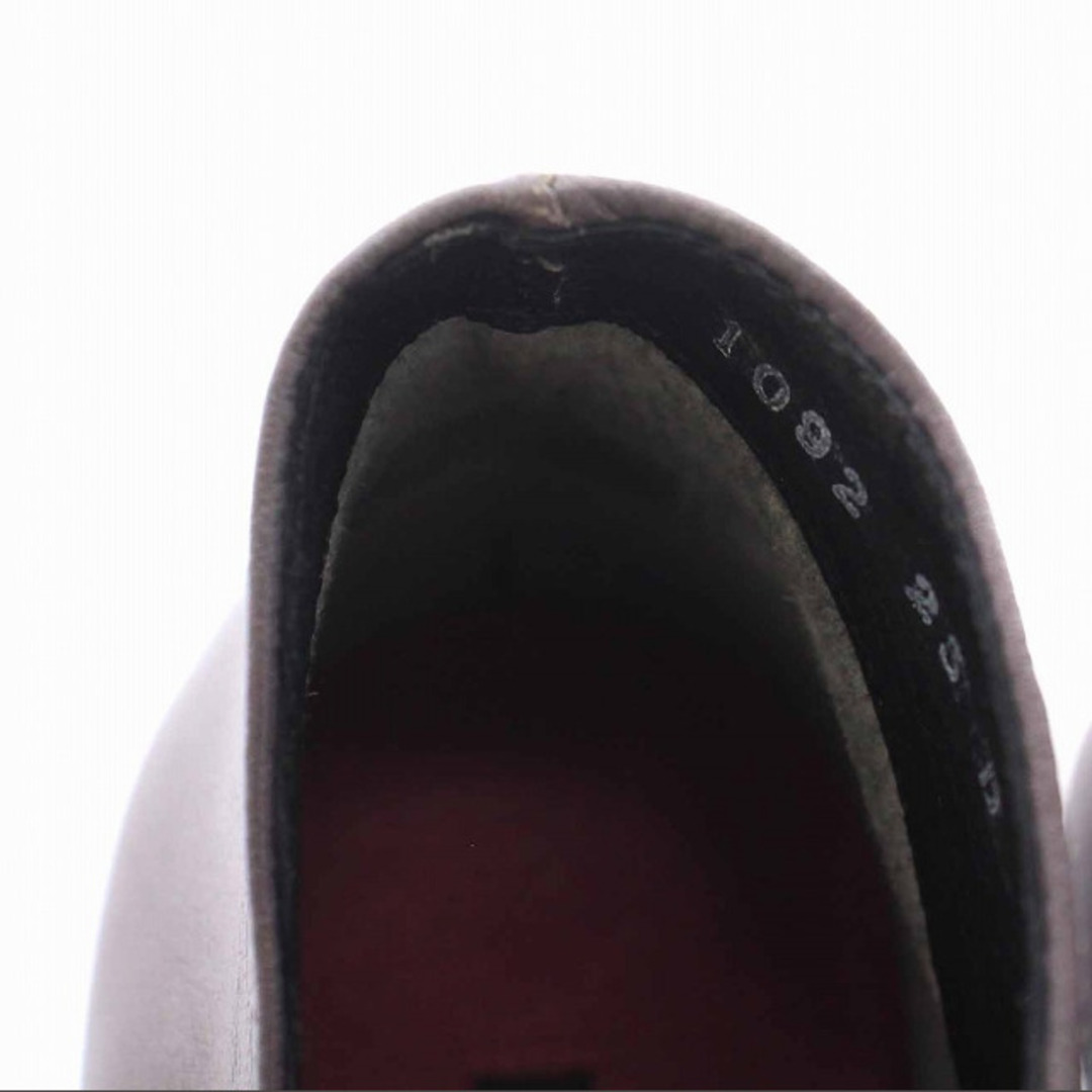 ラボキゴシ works ブーティ ショートブーツ レザー 25cm 紫 パープル レディースの靴/シューズ(ブーツ)の商品写真