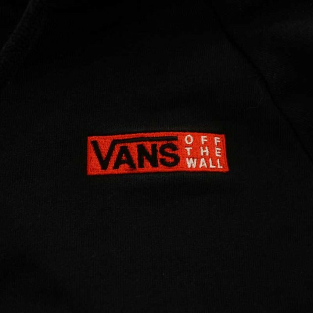 VANS(ヴァンズ)のバンズ VANS パーカー プルオーバー 長袖 XS 黒 ブラック /KQ メンズのトップス(パーカー)の商品写真