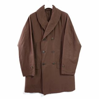 コモリ(COMOLI)の16SS COMOLI タイプライターマッキノウコート ブラウン コモリ(ステンカラーコート)