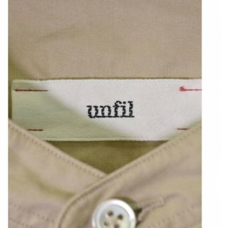 アンフィル(unfil )のunfil ノーカラーシャツ　メンズ(シャツ)