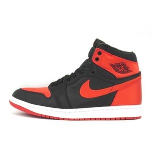 ナイキ(NIKE)のナイキ NIKE ■ 【 WMNS AIR JORDAN 1 Retro High OG Satin Bred FD4810 061 】 ウィメンズ エア ジョーダン 1 レトロ ハイ サテン ブレッド スニーカー f21533(スニーカー)