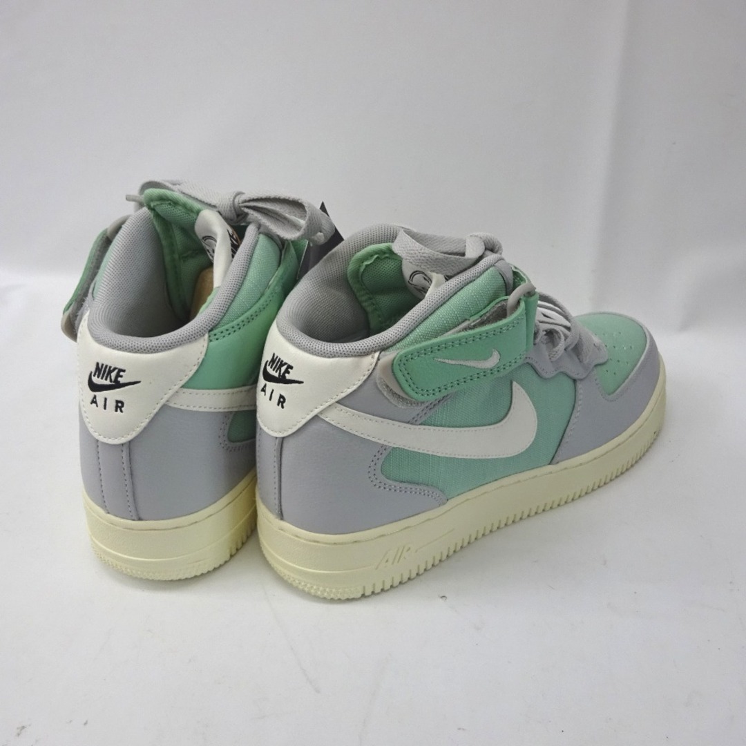 NIKE(ナイキ)のナイキ スニーカー Nike Air Force 1 Mid '07 ""Grey Fog and Enamel Green"" DQ8766-002 Ft1113711 未使用 メンズの靴/シューズ(スニーカー)の商品写真