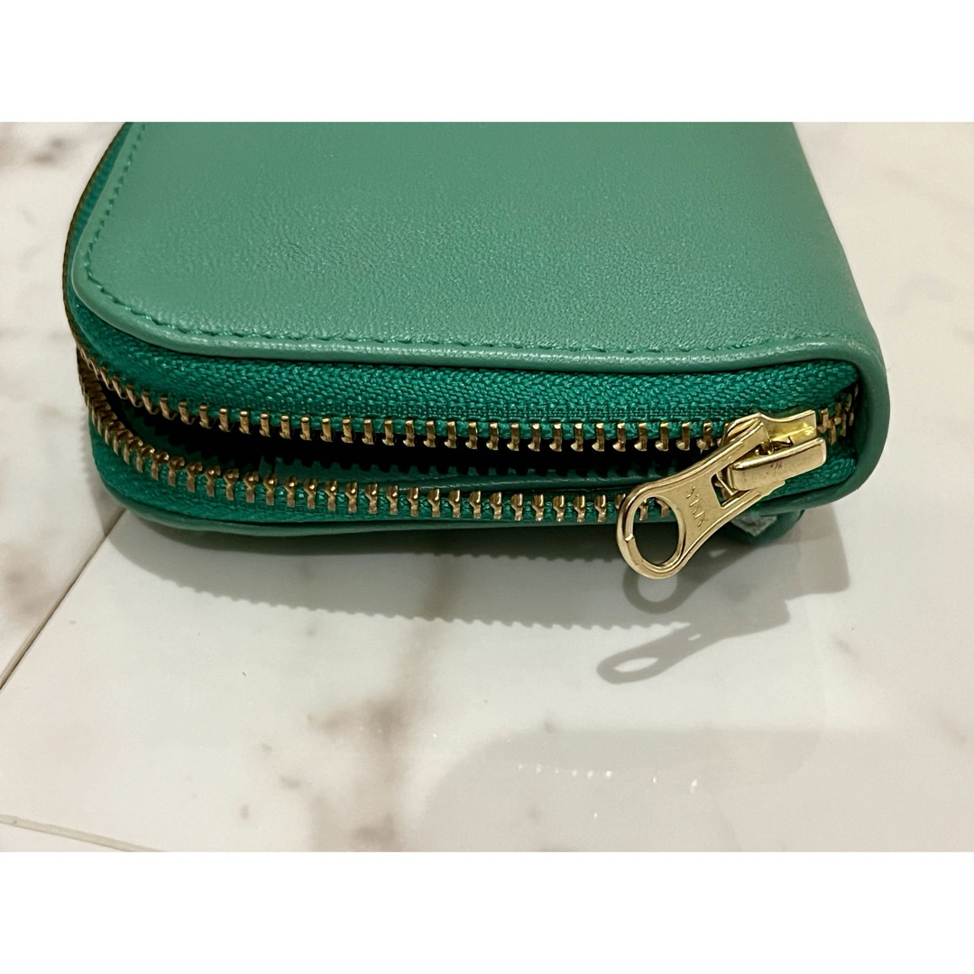 【美品】ayakawasaki   phone wallet グリーン レディースのファッション小物(財布)の商品写真