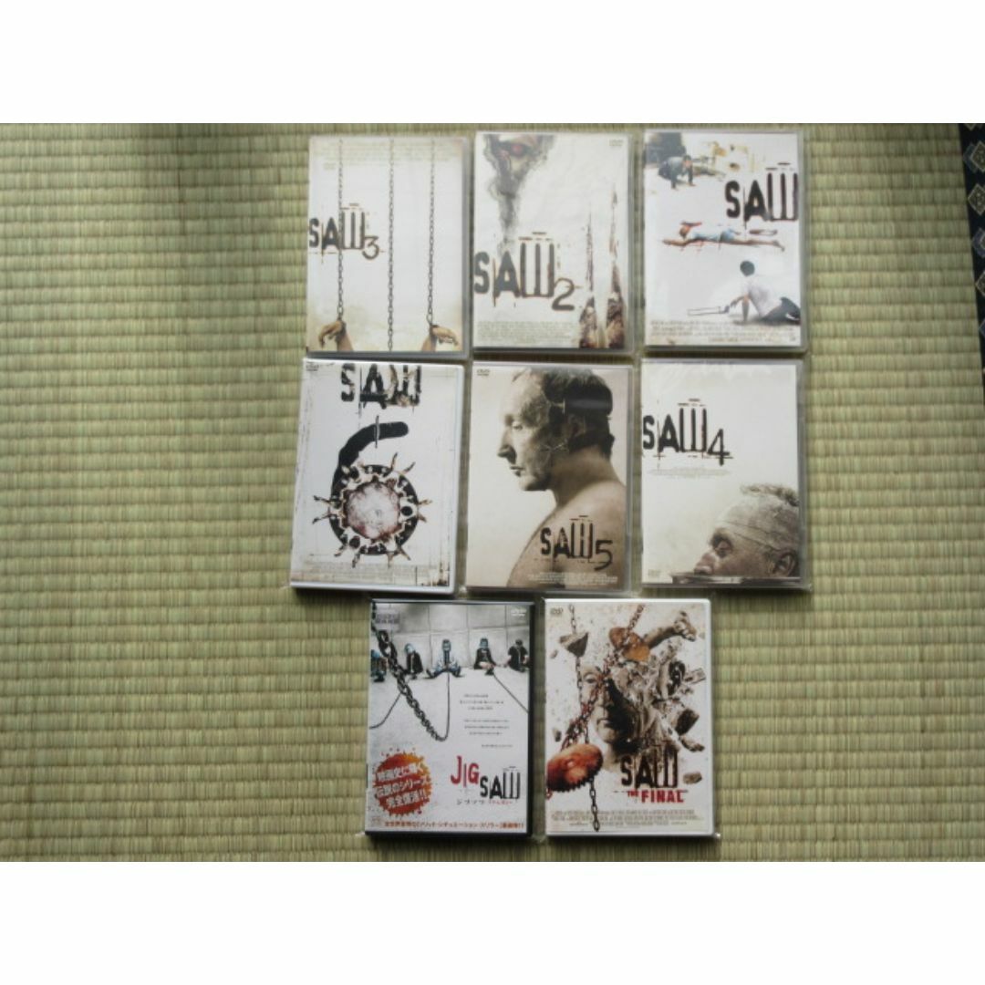 SAW （ソウ）8点セット　（すべて日本語吹替付）