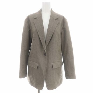 スピックアンドスパン(Spick & Span)のスピック&スパン 22AW ウールカルゼロングジャケット 1B 36 ベージュ(その他)