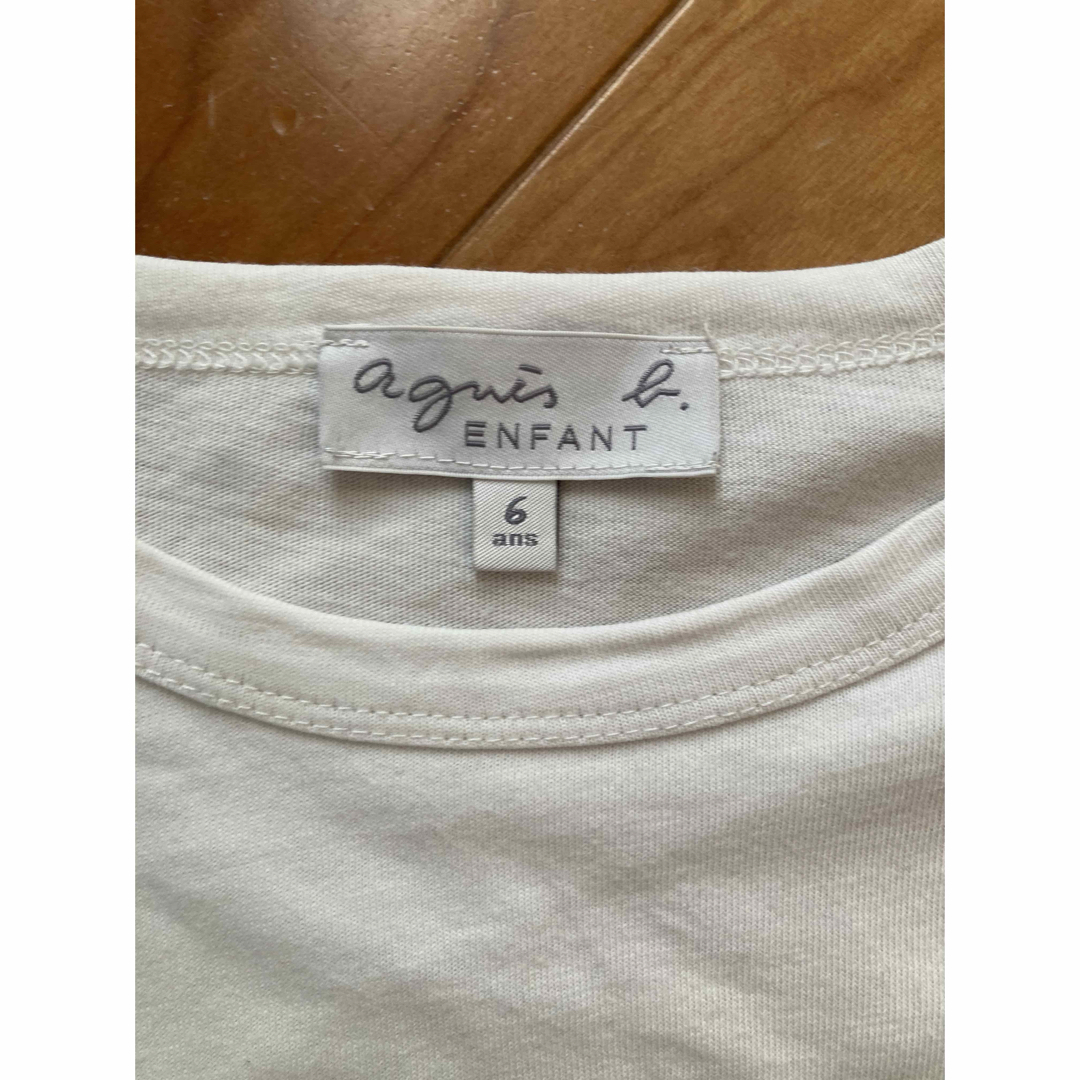 agnes b.(アニエスベー)のアニエス・ベー　長袖 Tシャツ キッズ　6a 110cm  キッズ/ベビー/マタニティのキッズ服男の子用(90cm~)(Tシャツ/カットソー)の商品写真