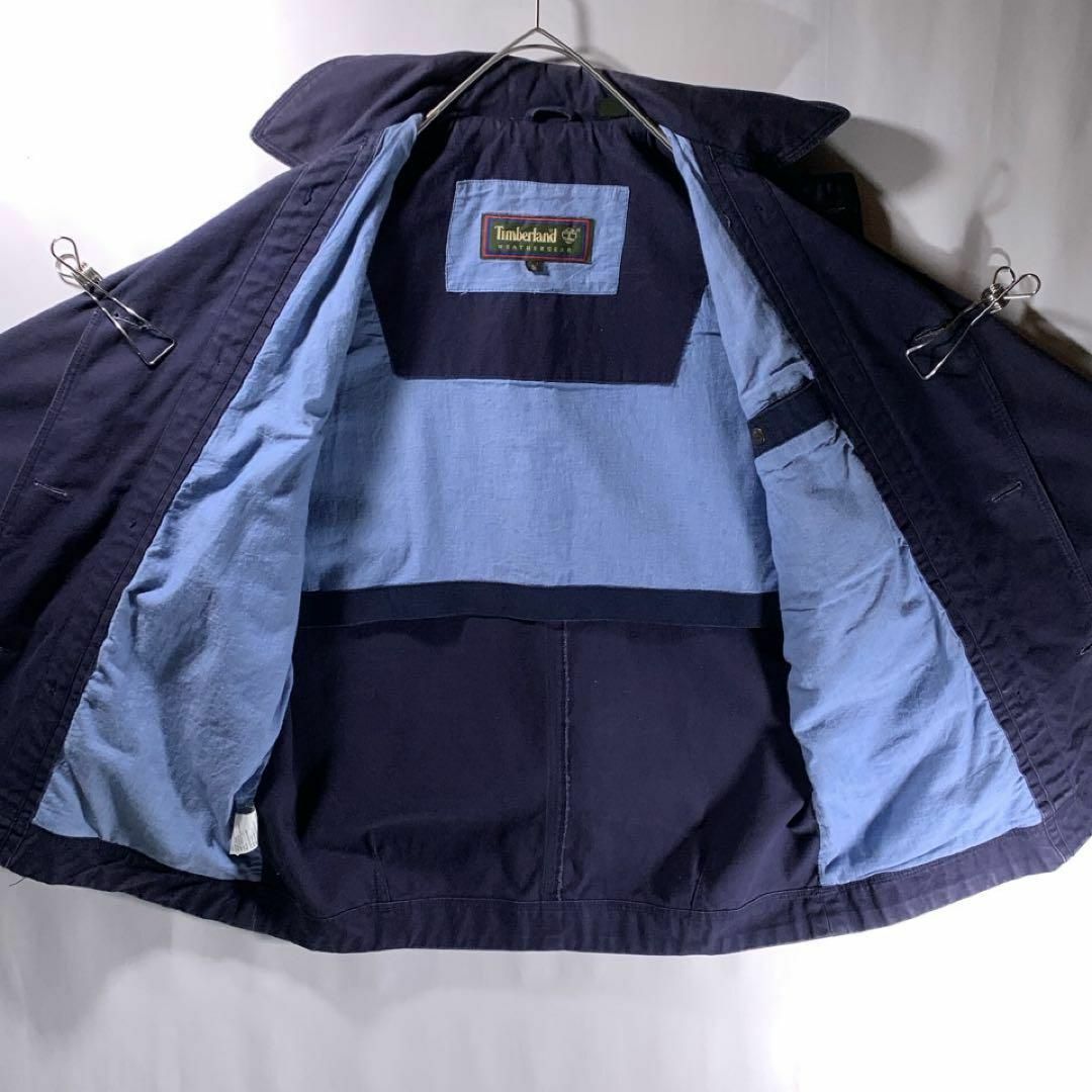 Timberland(ティンバーランド)の90s Timberland ダックジャケット チョアコート ネイビー 茄子紺 メンズのジャケット/アウター(その他)の商品写真