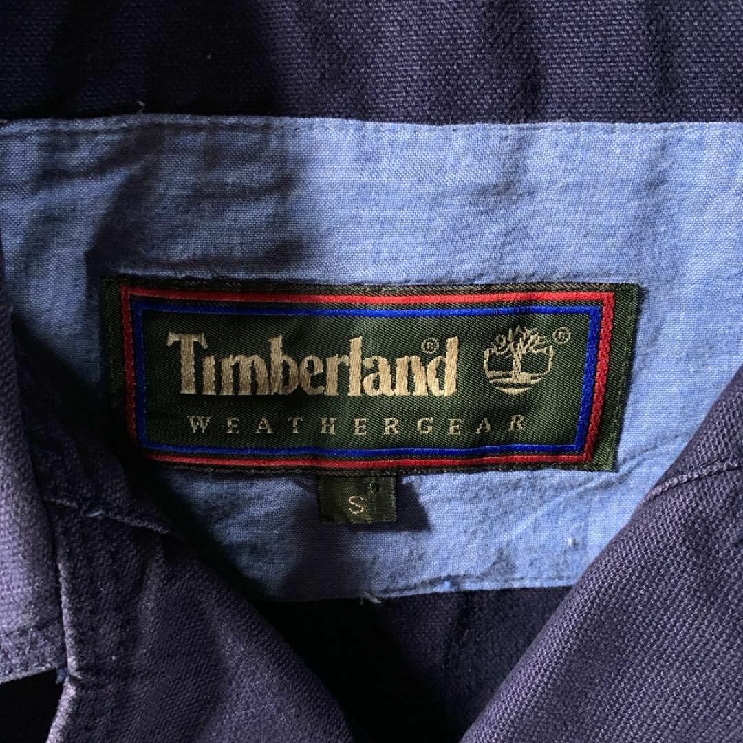 Timberland(ティンバーランド)の90s Timberland ダックジャケット チョアコート ネイビー 茄子紺 メンズのジャケット/アウター(その他)の商品写真