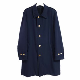 CARUSO ZERO COAT ウールギャバジン コート ブラウン サイズ48の通販 