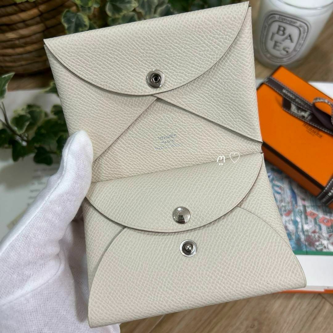 Hermes(エルメス)の新品　HERMES　エルメス　カルヴィデュオ　ナタ　ミニ財布　コインカードケース レディースのファッション小物(コインケース)の商品写真