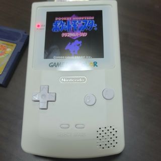 ゲームボーイ(ゲームボーイ)のゲームボーイカラー ソフト ポケモンクリスタル(携帯用ゲームソフト)