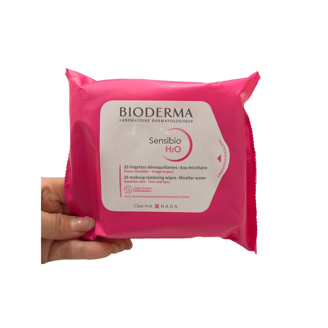 BIODERMA(ビオデルマ)のビオデルマ　サンシビオ　クレンジングシート コスメ/美容のスキンケア/基礎化粧品(クレンジング/メイク落とし)の商品写真