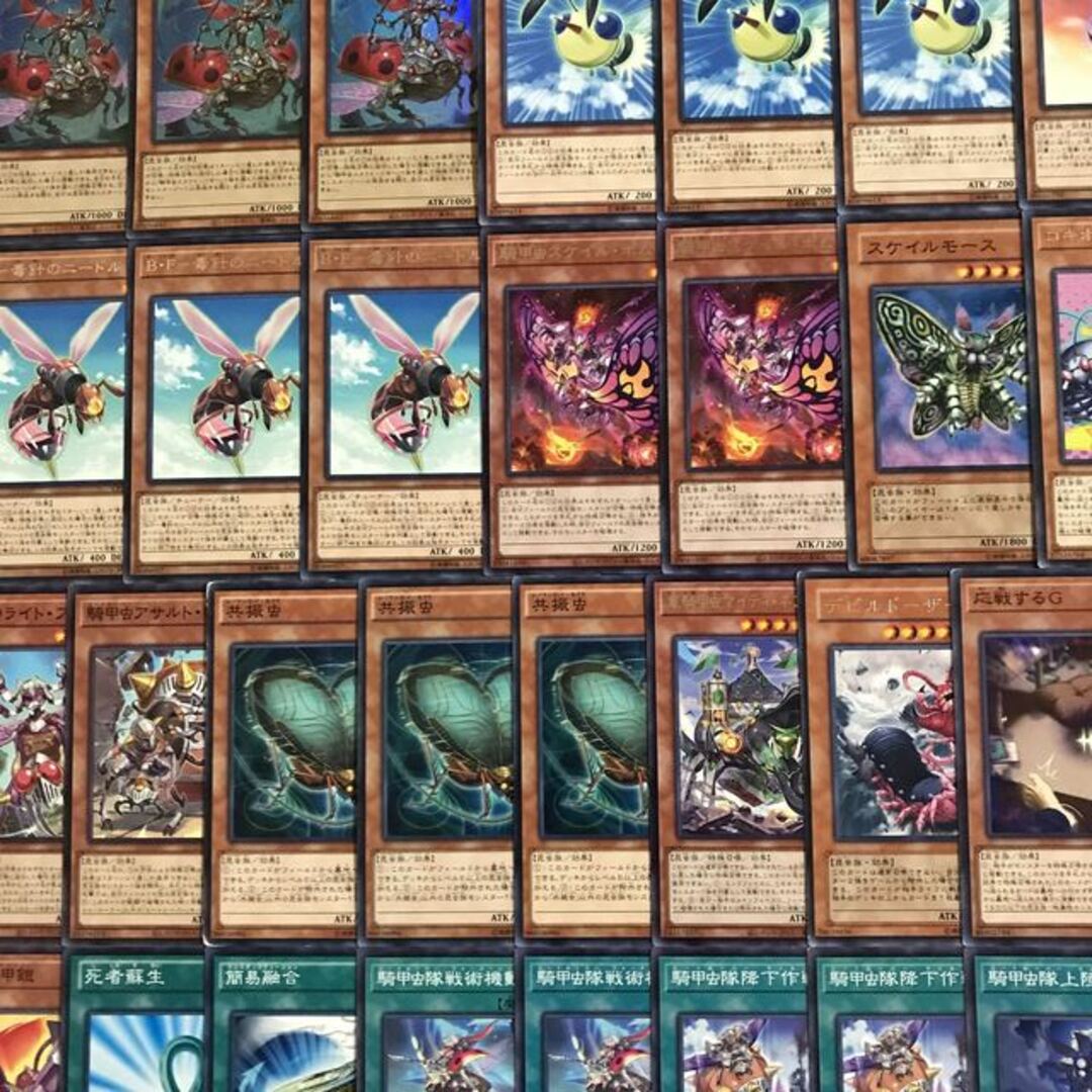 遊戯王(ユウギオウ)の遊戯王【超本格ガチ構築！！】騎甲虫Ｂ•Ｆデッキ４０枚 エンタメ/ホビーのトレーディングカード(Box/デッキ/パック)の商品写真