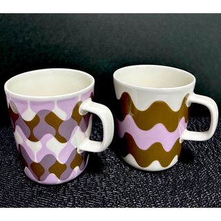 マリメッコ(marimekko)の未使用品　マリメッコ　ロッキ ペルゴラ マグカップ　LOKKI マグカップ 2点(食器)