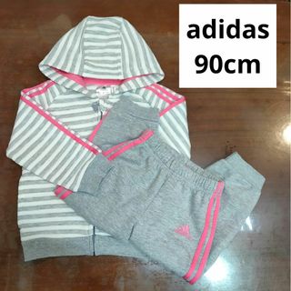 アディダス(adidas)の【adidas】90cm ジャージ上下セット(その他)