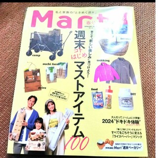 コウブンシャ(光文社)の新品　Mart マート　雑誌　春号　2024　最新刊(生活/健康)