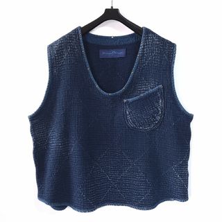 PORTER CLASSIC - Porter Classic - SASHIKO PULLOVER VEST