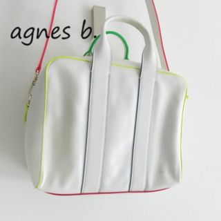 アニエスベー(agnes b.)のagnes b. アニエスベー　レザーバッグ　カラフル　ショルダーバッグ(ショルダーバッグ)