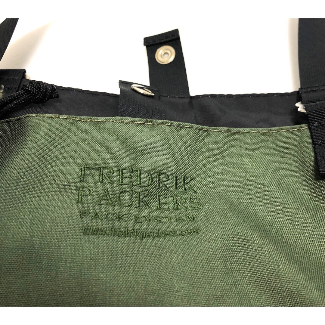 FREDRIK PACKERS(フレドリックパッカーズ)のフレドリックパッカーズ 2404044 トートバッグ オリーブ 良品 メンズのバッグ(トートバッグ)の商品写真