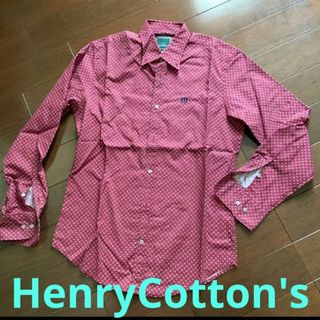 ヘンリーコットンズ　長袖シャツHenryCotton's長袖シャツ　ボタンダウン(シャツ)