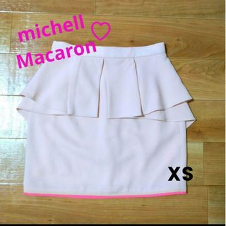 michellMacaron - ミシェルマカロン　♡　ミニスカート　ピンク　サイズXS