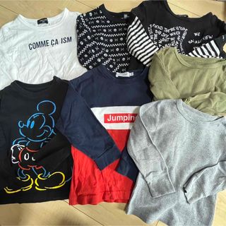 キッズ　男の子　長袖Tシャツ　セット　まとめ売り　100㌢(Tシャツ/カットソー)