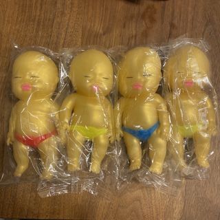 4点セット★新品未開封★ベイビースクイーズ  ゴールド アグリーベイビーズ(キャラクターグッズ)